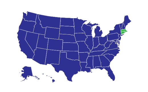 Connecticut-Massachusetts-Rhode Island Hub Map
