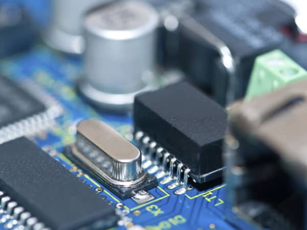 circuit board closeup