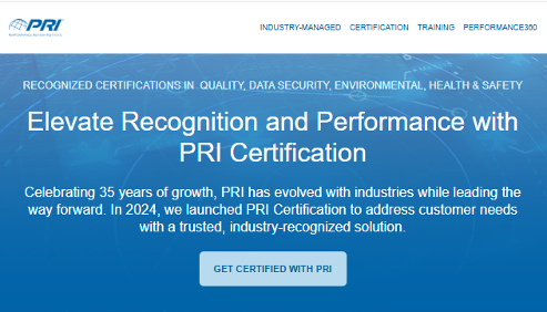 April 2025 Newsletter Main Banner - Get Certified  with PRI