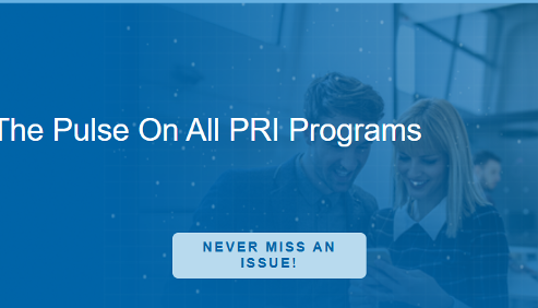 January 2026 PRI Newsletter Main Banner - Never Miss an Issue Button