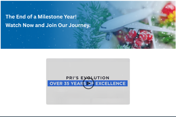 December 2025 PRI Newsletter Banner
