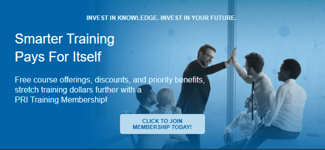 SEPTEMBER 2025 Newsletter Main Banner - PRI Training Membership
