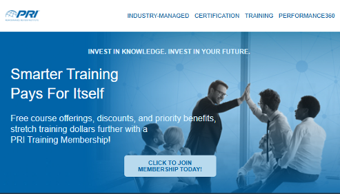 SEPTEMBER 2025 Newsletter Main Banner - PRI Training Membership