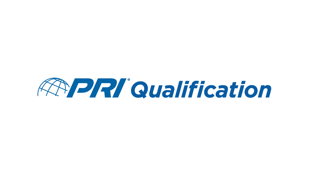 pri qualification logo in blue