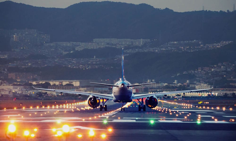 airplane taking off