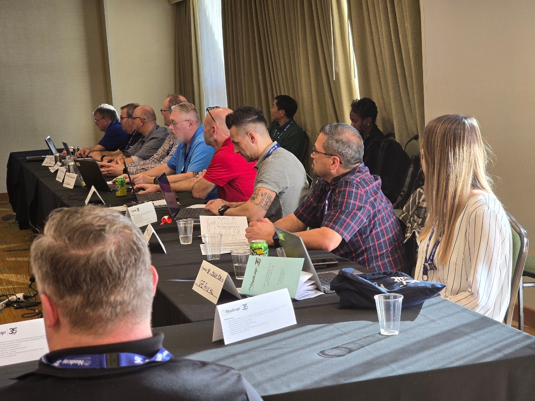 participants sitting in a meeting