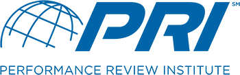 The Performance Review Institute's logo